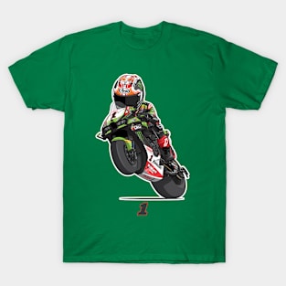 Jonathan Rea 1 Cartoon T-Shirt